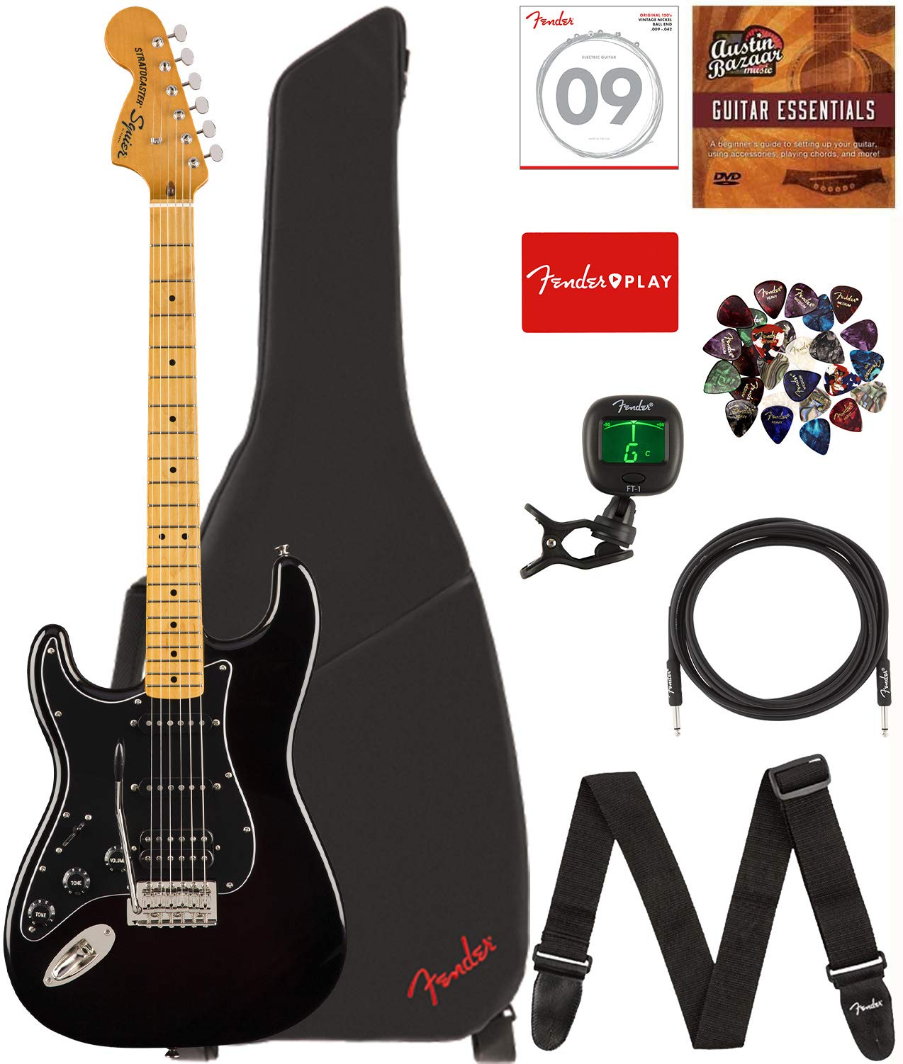 Fender Squier Classic Vibe '70s Stratocaster HSS, Left Handed